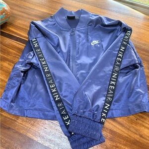 Nike Air Satin Purple Jacket